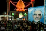 حسینیه ایران؛ مراسم عزاداری شب عاشورای حسینی در سیدعلاءالدین حسین(ع)‎‎