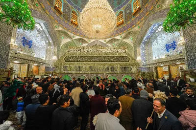 حرم مطهر علوی در آستانهٔ میلاد مولود کعبه