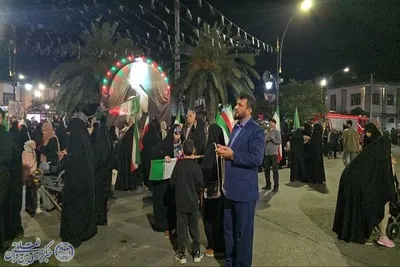، پنجاه و پنجمین شبِ  اجتماع مردمی  بابلسر