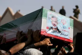 مراسم خاکسپاری سرداران حاجی‌زاده، باقری