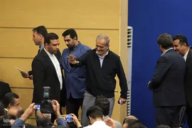 نخستین نشست خبری  رئیس‌جمهور مسعود پزشکیان