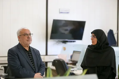 بازدید دکتر رضا پورحسین از خبرگزاری ایکنا