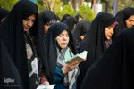 برگزاری مراسم نیایش در گلستان شهدای اصفهان به نیت پیروزی مقاومت فلسطین