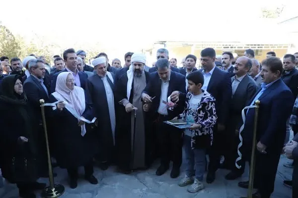 سالن انتظار آرامستان بهشت محمدی سنندج افتتاح شد