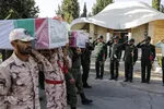 استقبال از 9 شهیدگمنام دوران دفاع مقدس ـ شيراز