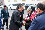 استقبال از رتبه اول رشته ترتیل مسابقات قرآن‎