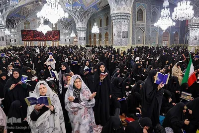 مراسم پرفیض احیای شب بیست‌ویکم ماه رمضان در حرم رضوی