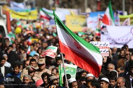 راهپیمایی یوم الله ۲۲ بهمن در بیرجند