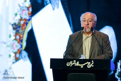 محمدجواد حق‌شناس، عضو شورای شهر تهران در آئین نکوداشت روز شعر و ادب فارسی