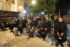 سوگ‌نشینی قاریان قرآن در شب سوم شهادت سید‌الشهدا‌(ع)
