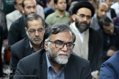 حضور سعید پورعلی، معاون فرهنگی جهاد دانشگاهی در مراسم