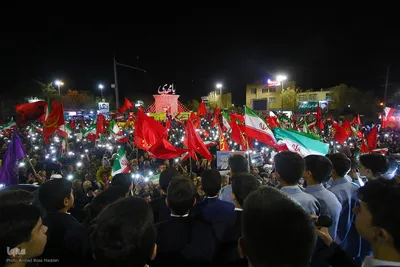 مردم آباده در قاب پر افتخار شب های اقتدار ملی