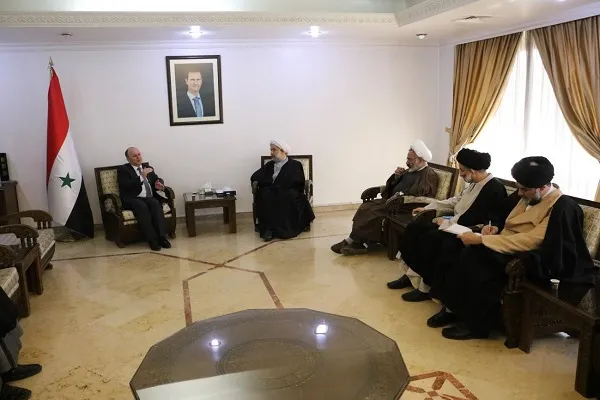 دیدار رئیس جامعةالمصطفی(ص) با وزیر علوم سوریه