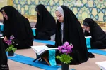 مراسم جزءخوانی قرآن در امامزاده نرمی دولت‌آباد
