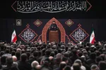 عزاداری شب تاسوعا در حسینیه امام خمینی(ره)