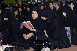 مراسم احیای شب بیست و یکم ماه مبارک رمضان در دانشگاه آزاد اسلامی شهرستان کرج