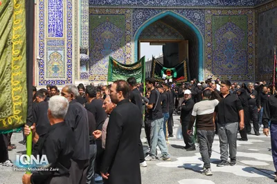 حرم امام رضا(ع) در سالروز رحلت جانسوز پیامبر اکرم(ص)