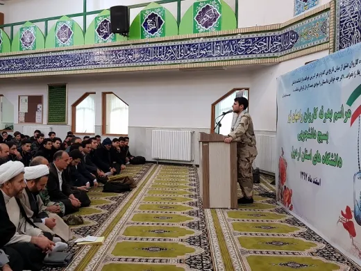 دانشجویان اردبیلی عازم قدمگاه شهدا شدند