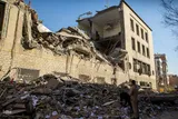 خسارات ناشی از تجاوز هوایی آمریکا و رژیم صهیونیستی میدان انقلاب تهران