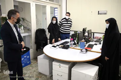 بازدید مهدی شکیبایی، رییس فرهنگسرای رسانه از تحریریه فارسی ایکنا