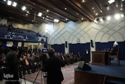 نشست خبری رییس جمهور