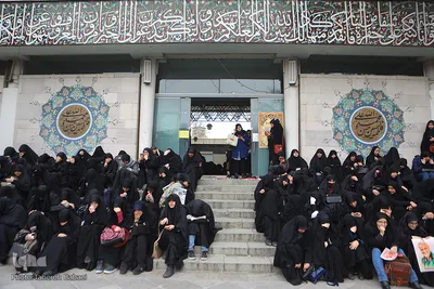 راهپیمایی دانشجویان دانشگاه های تهران در پی شهادت سردار قاسم سلیمانی