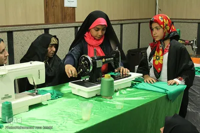 افتتاح اولین کارگاه دوخت لباس شیرخوارگان شهر مریانج