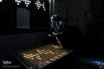 حضور مردم قزوین در پای صندوق های رأی