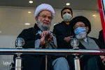 مراسم تشییع حاج بیوک آسایش مداح اهل‌بیت(ع) و رزمنده دوران دفاع مقدس‎‎