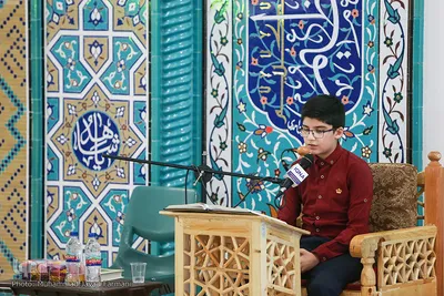 محمدرضا حاتمی جشن ختم قرآن جلسه استاد ملکشاهی
