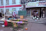 عکس | گرامیداشت چهلمین روز شهادت دانش‌آموزان مدرسه شجره طیبه میناب در سلماس