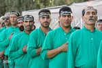 اعزام عوامل اجرایی موکب حضرت احمد بن موسی(ع) شهرداری شیراز به سمت مرز شلمچه‎‎