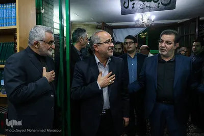 مراسم ترحیم محمدکاظم محمدزاده