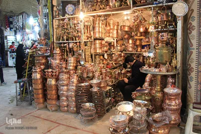 مسگری در اراک/عکاس: پریسا بهزادی