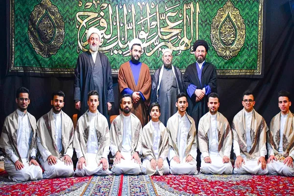 دیدار هیئت استعدادهای قرآنی عراق با حجت‌الاسلام حاج‌‌ابوالقاسم