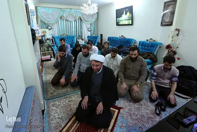 دیدار صالحی با خانواده شهید اویدالاثر مدافع حرم مرتضی کریمی
