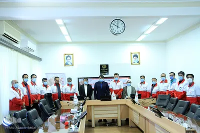 نشست شورای معاونان جمعیت هلال احمر استان با استاندار یزد