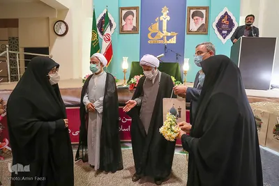 تجلیل از بانوان خادم حرم  شاهچراغ(ع)