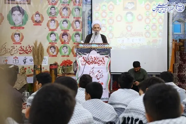 یادواره شهدای دانش آموزی سورک شهرستان میاندورود