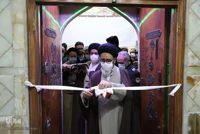 رونمایی از ضریح جدید امامزاده سیدحمزه (ع) تبریز‎‎