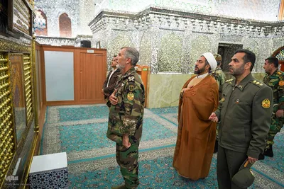 مراسم غبار روبی به مناسبت استقبال از ماه مبارک رمضان
