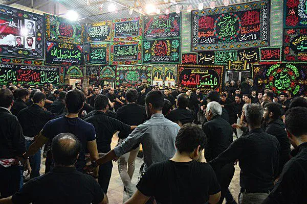 مراسم عزاداری سنتی اربعین در مسجد امام حسن عسکری(ع) بوشهر در قاب تصویر