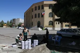 زائران پیاده امام رضا(ع)