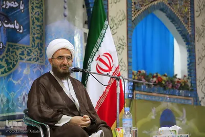 گردهمایی علما و روحانیون با حضور حجت‌الاسلام علی اکبری در بیرجند