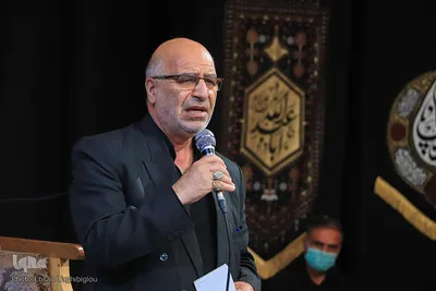 مراسم شب اربعین در حسینیه اعظم زنجان‎‎