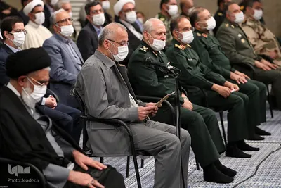 رهبر انقلاب اسلامی در دیدار دست‌اندرکاران برگزاری کنگره شهدای قم