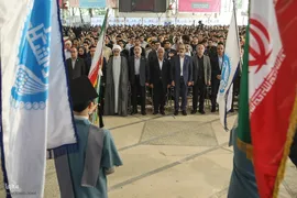 آیین استقبال از نودانشجویان دانشگاه تهران