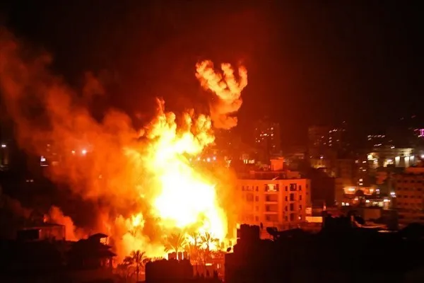 حمله اسرائیل به نوار غزه