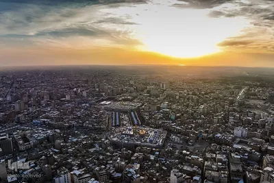 نماز عید فطر در بین‌الحرمین کربلای معلی