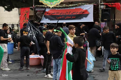 مراسم جاماندگان اربعین حسینی در اهر